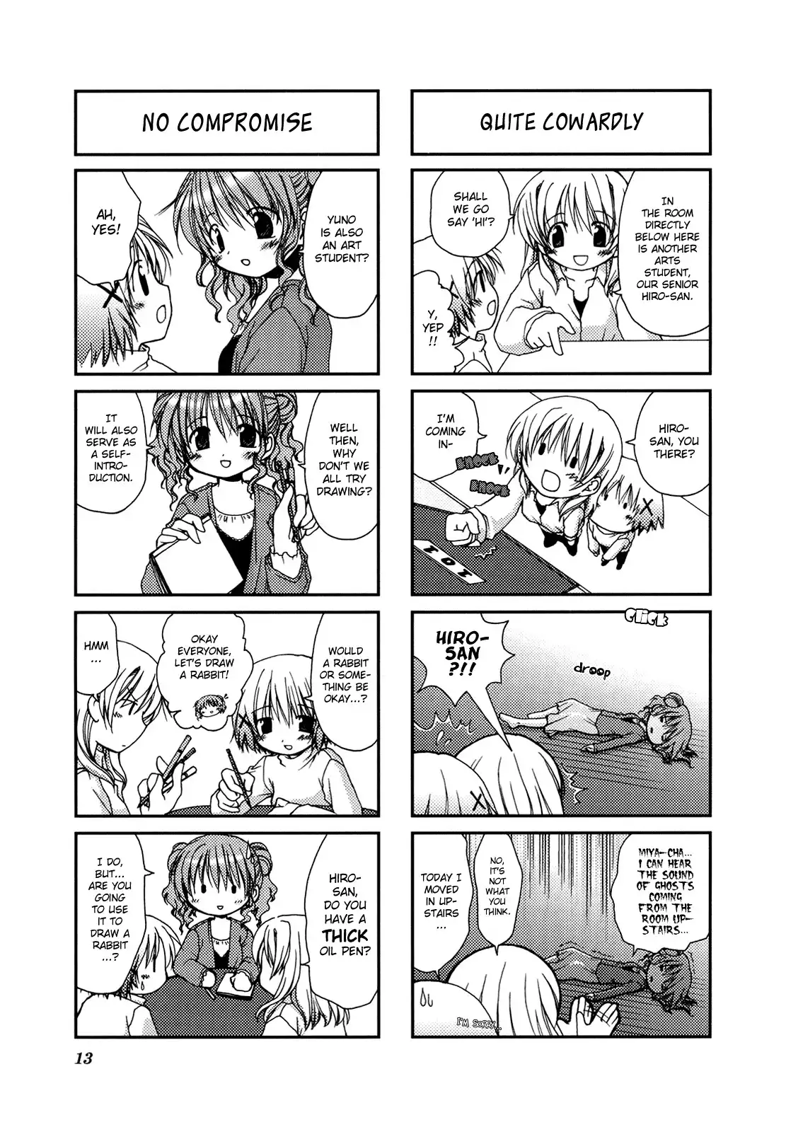 Hidamari Sketch Chapter 1 8